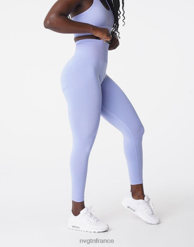 femmes XJRR2626 pervenche aptitude NVGTN leggings sans couture courbe