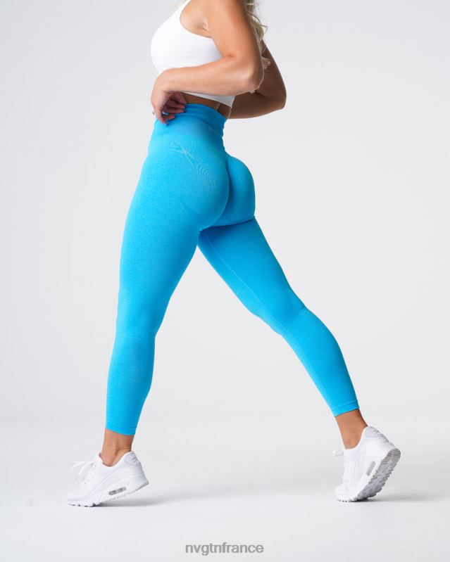 femmes XJRR2635 Caraïbes aptitude NVGTN leggings sans couture courbe