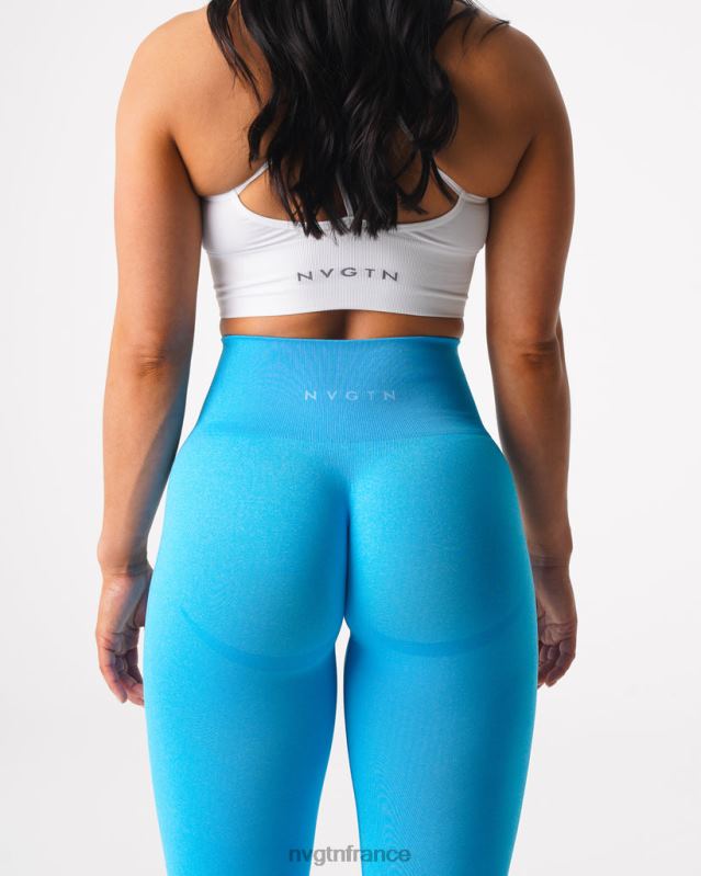 femmes XJRR2637 aqua aptitude NVGTN leggings sans couture courbe