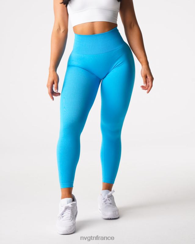 femmes XJRR2637 aqua aptitude NVGTN leggings sans couture courbe