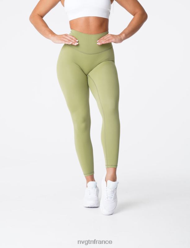 femmes XJRR2654 olive aptitude NVGTN legging signature 2.0