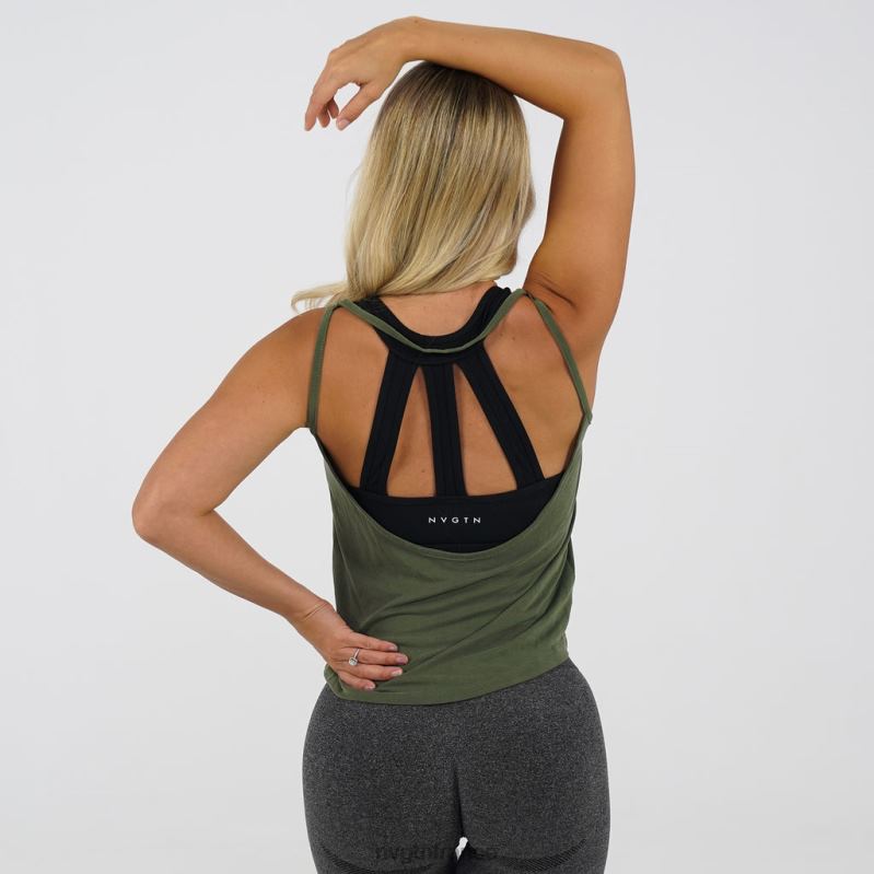 femmes XJRR2303 vert kaki aptitude NVGTN réservoir de débit