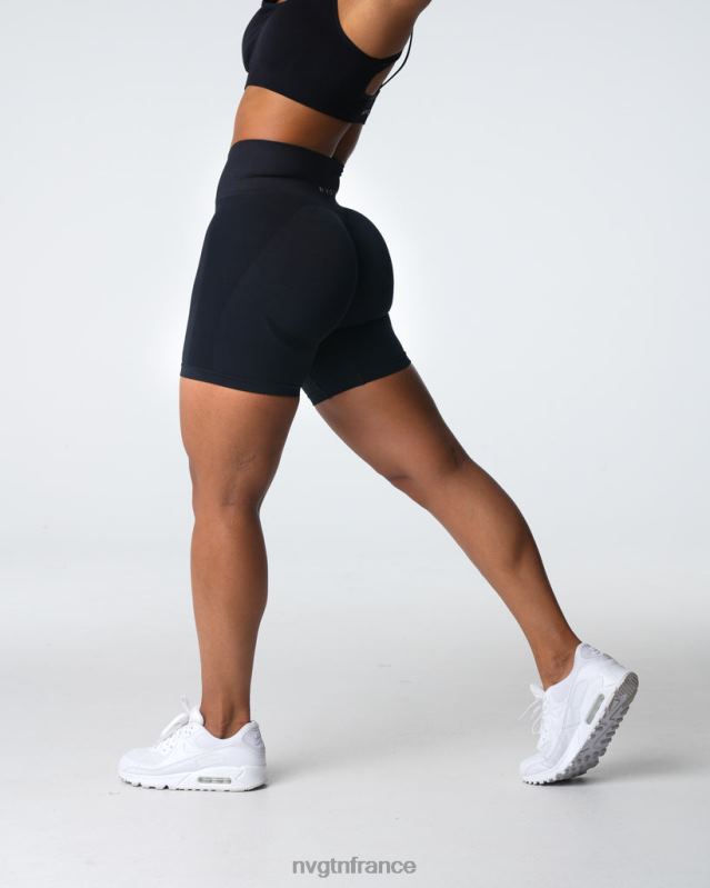 femmes XJRR2316 noir aptitude NVGTN short contour 2.0 sans couture