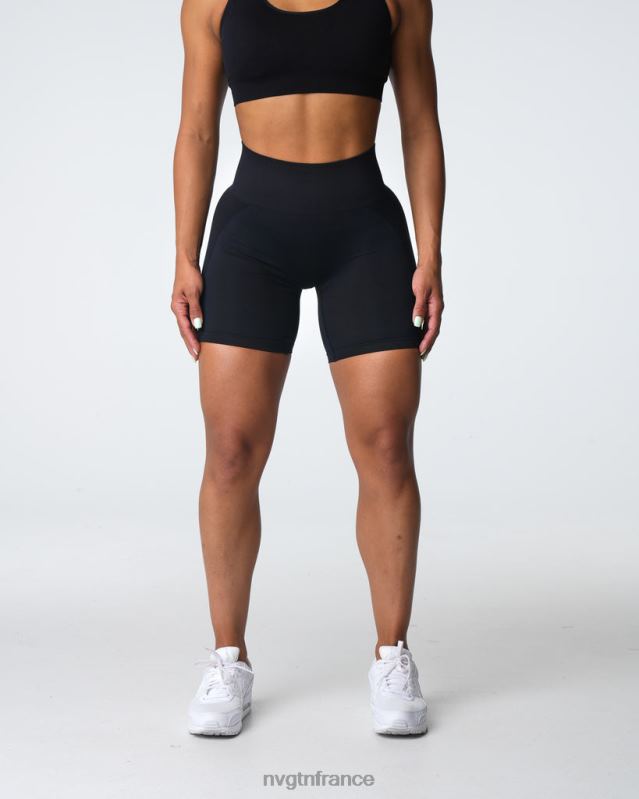 femmes XJRR2316 noir aptitude NVGTN short contour 2.0 sans couture