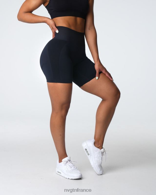 femmes XJRR2316 noir aptitude NVGTN short contour 2.0 sans couture
