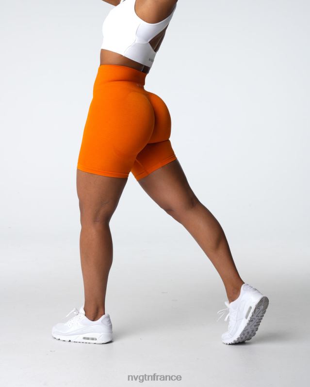 femmes XJRR2318 mandarin aptitude NVGTN short contour 2.0 sans couture
