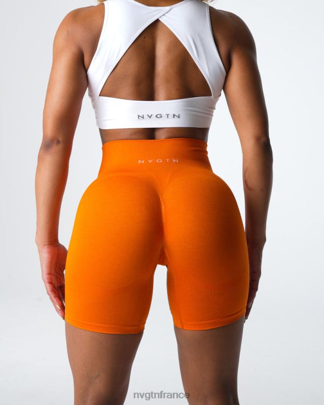 femmes XJRR2318 mandarin aptitude NVGTN short contour 2.0 sans couture