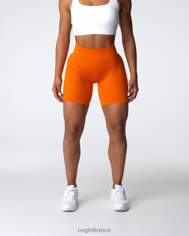 femmes XJRR2318 mandarin aptitude NVGTN short contour 2.0 sans couture