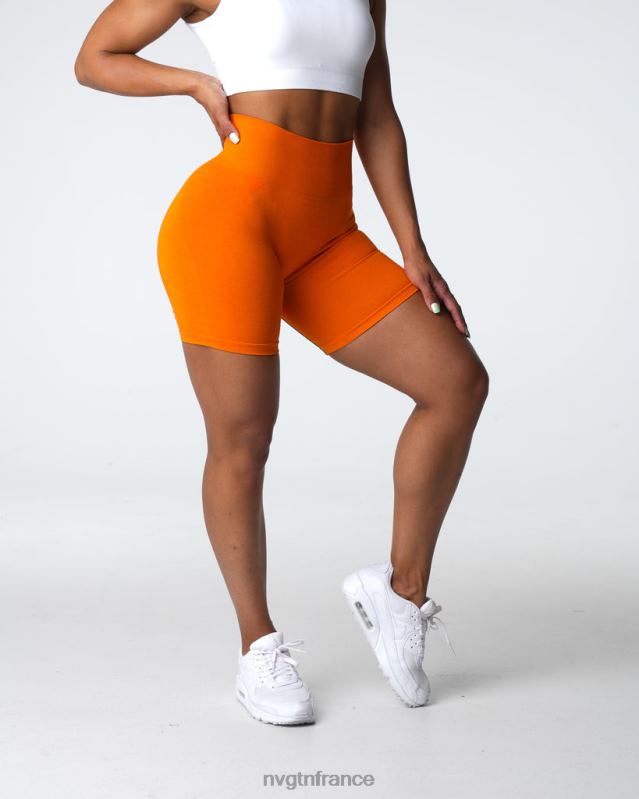 femmes XJRR2318 mandarin aptitude NVGTN short contour 2.0 sans couture