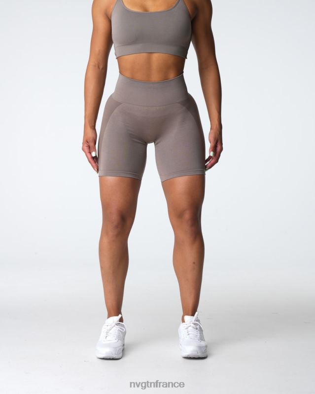femmes XJRR2320 taupe aptitude NVGTN short contour 2.0 sans couture
