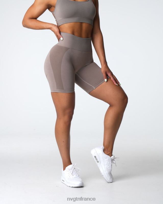 femmes XJRR2320 taupe aptitude NVGTN short contour 2.0 sans couture