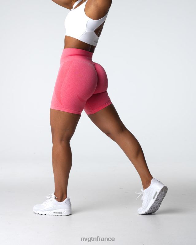 femmes XJRR2333 corail aptitude NVGTN short contour sans coutures