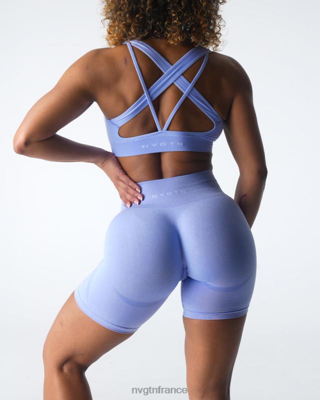 femmes XJRR2341 pervenche aptitude NVGTN short contour sans coutures