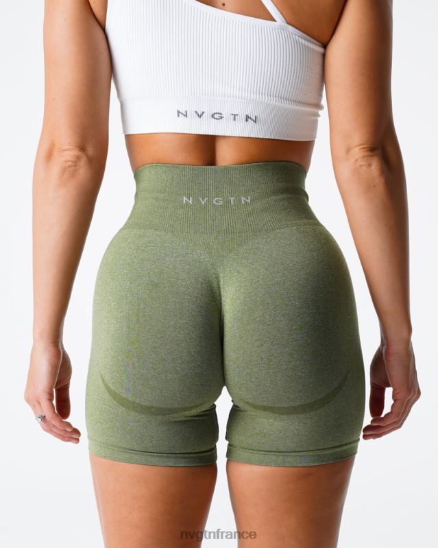 femmes XJRR2344 prairie aptitude NVGTN short contour sans coutures