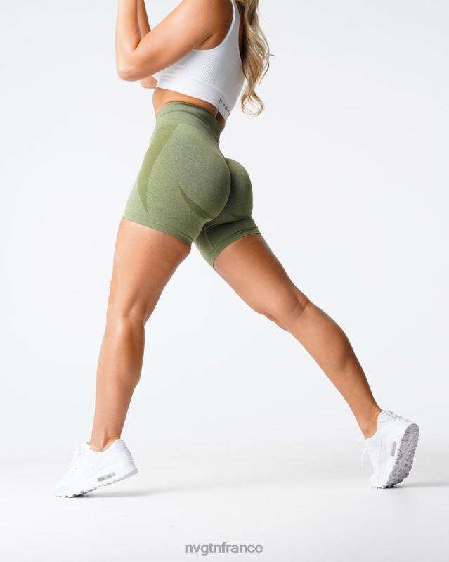 femmes XJRR2344 prairie aptitude NVGTN short contour sans coutures