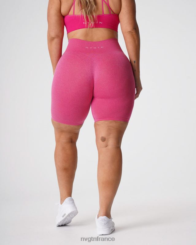 femmes XJRR2369 fuchsia aptitude NVGTN short pro sans couture