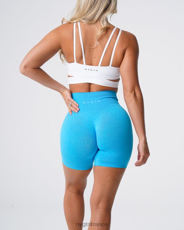 femmes XJRR2377 Caraïbes aptitude NVGTN short pro sans couture