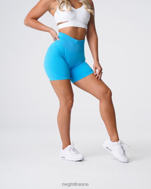 femmes XJRR2377 Caraïbes aptitude NVGTN short pro sans couture