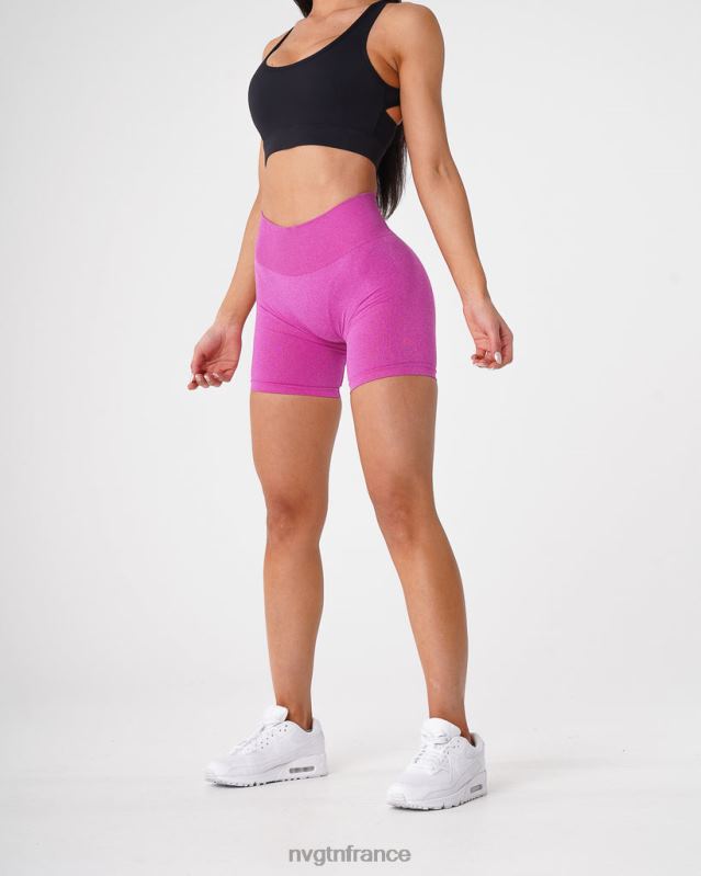 femmes XJRR2378 Maui aptitude NVGTN short pro sans couture
