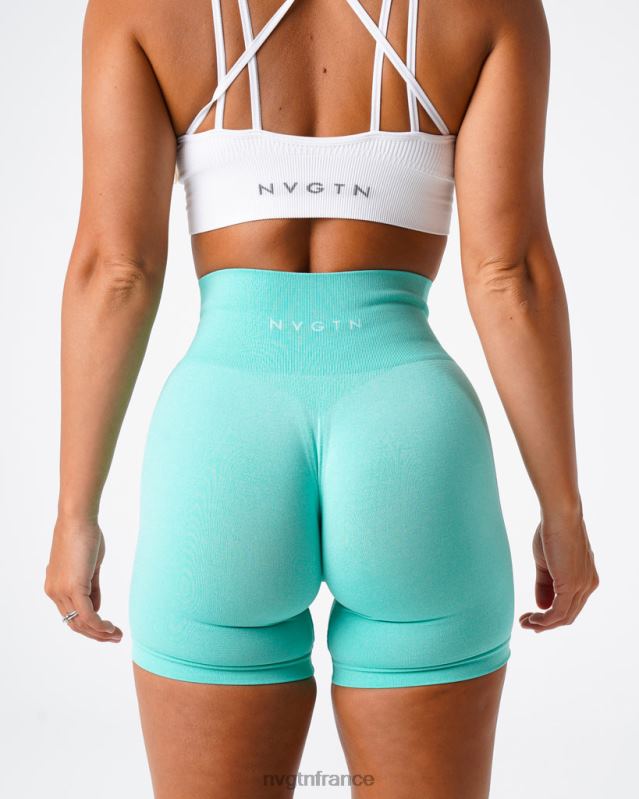 femmes XJRR2379 menthe aptitude NVGTN short pro sans couture