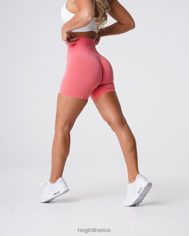 femmes XJRR2381 corail aptitude NVGTN short pro sans couture