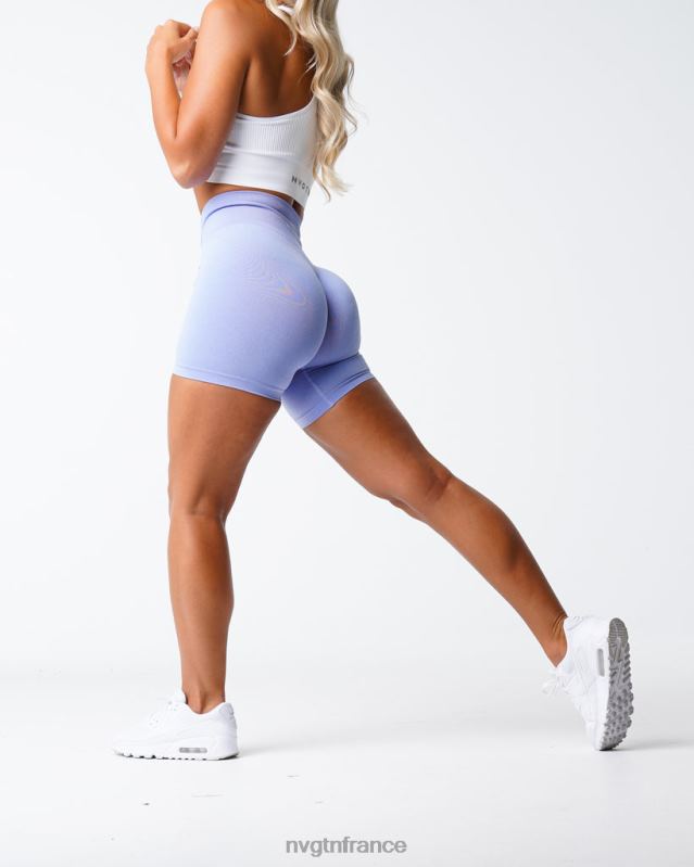 femmes XJRR2391 pervenche aptitude NVGTN short pro sans couture