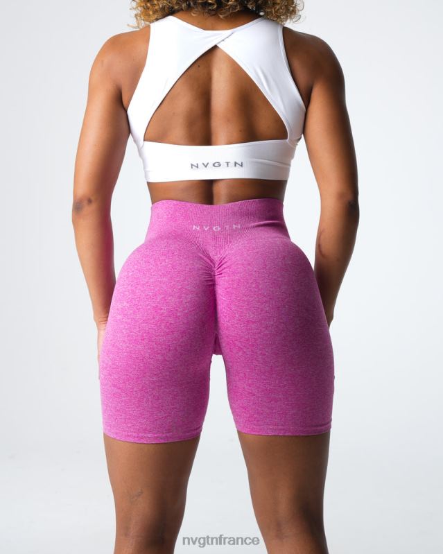 femmes XJRR2407 Maui aptitude NVGTN short froissé sans coutures