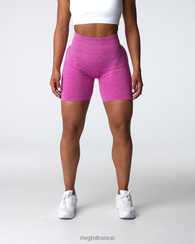 femmes XJRR2407 Maui aptitude NVGTN short froissé sans coutures