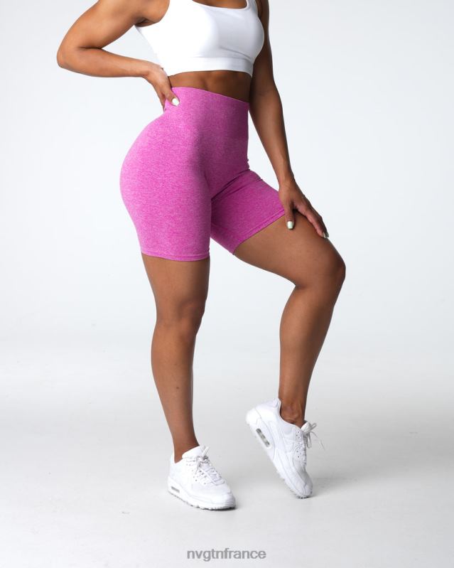 femmes XJRR2407 Maui aptitude NVGTN short froissé sans coutures