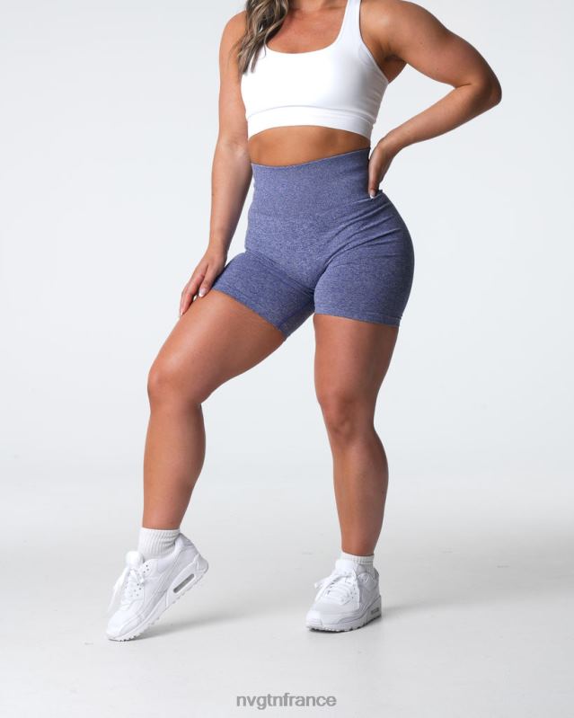 femmes XJRR2408 royale aptitude NVGTN short froissé sans coutures