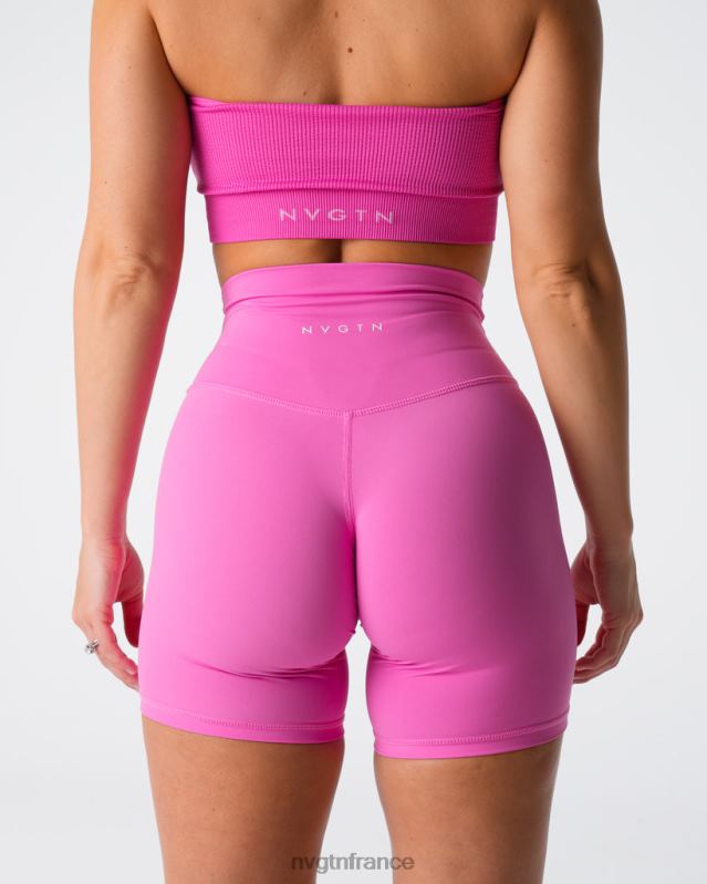 femmes XJRR2434 bubble gum rose aptitude NVGTN short emblématique 2.0