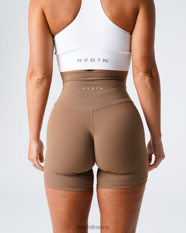 femmes XJRR2456 moka aptitude NVGTN short emblématique 2.0