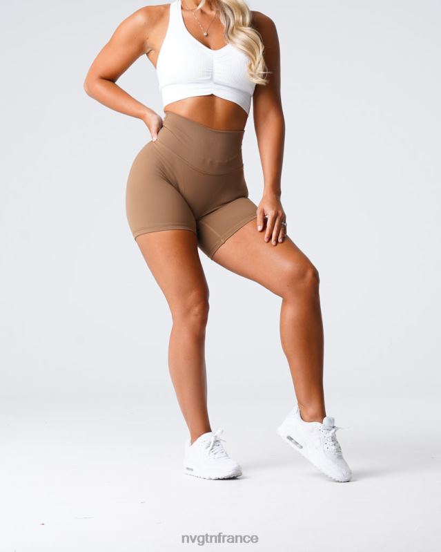femmes XJRR2456 moka aptitude NVGTN short emblématique 2.0