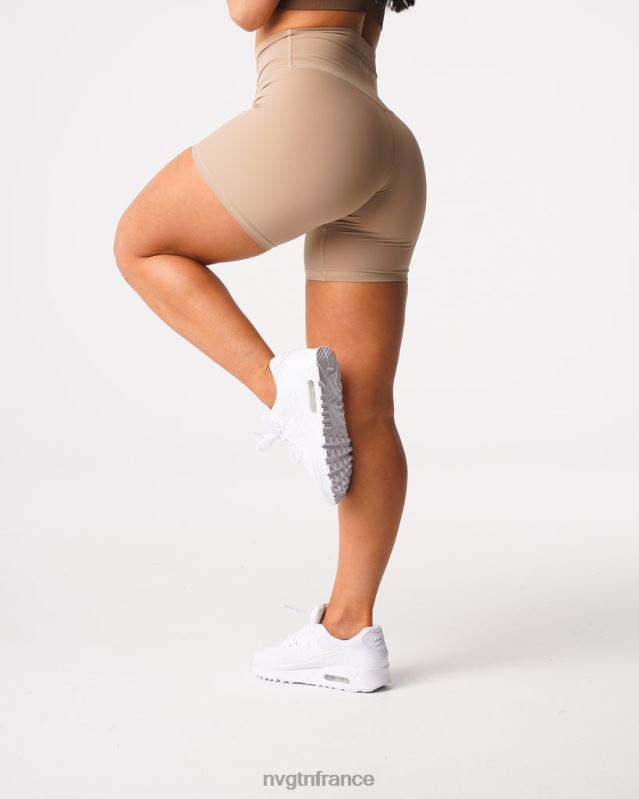 femmes XJRR2457 latté aptitude NVGTN short emblématique 2.0