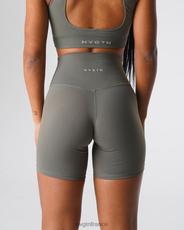 femmes XJRR2458 vert kaki aptitude NVGTN short emblématique 2.0