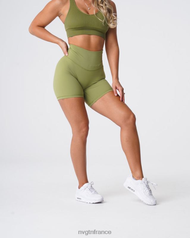 femmes XJRR2465 olive aptitude NVGTN short emblématique 2.0