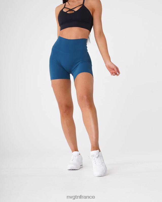 femmes XJRR2466 bleu pacifique aptitude NVGTN short emblématique 2.0