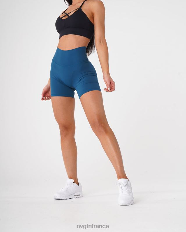 femmes XJRR2466 bleu pacifique aptitude NVGTN short emblématique 2.0