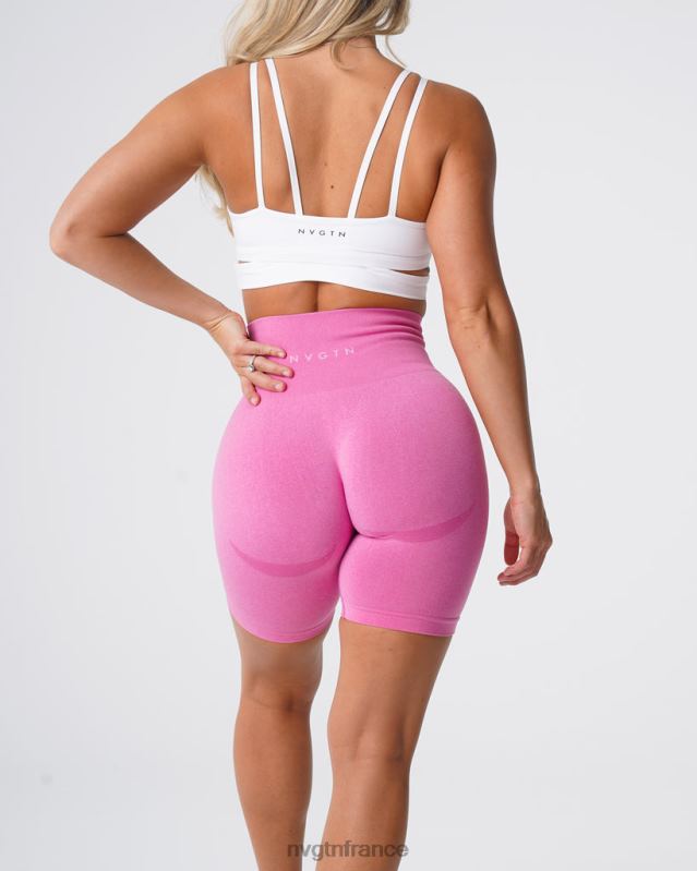 femmes XJRR2479 bubble gum rose aptitude NVGTN short de motard