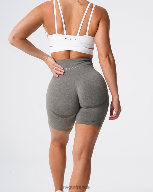 femmes XJRR2484 vert kaki aptitude NVGTN short de motard
