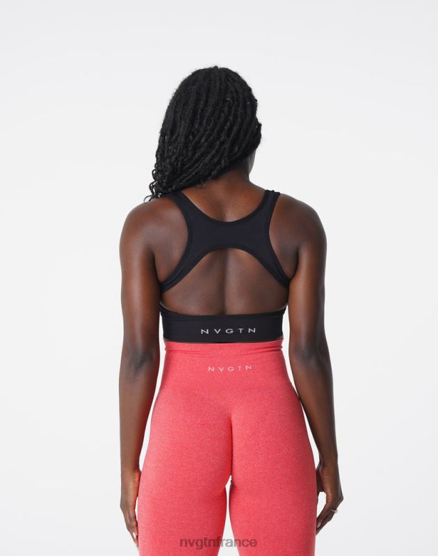 femmes XJRR2107 noir aptitude NVGTN soutien-gorge sans couture éclipse