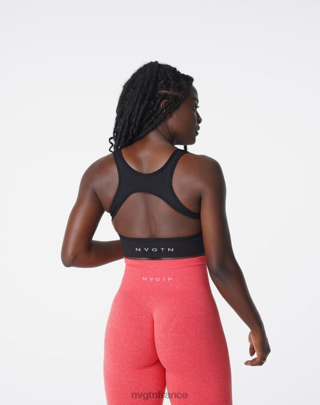 femmes XJRR2107 noir aptitude NVGTN soutien-gorge sans couture éclipse