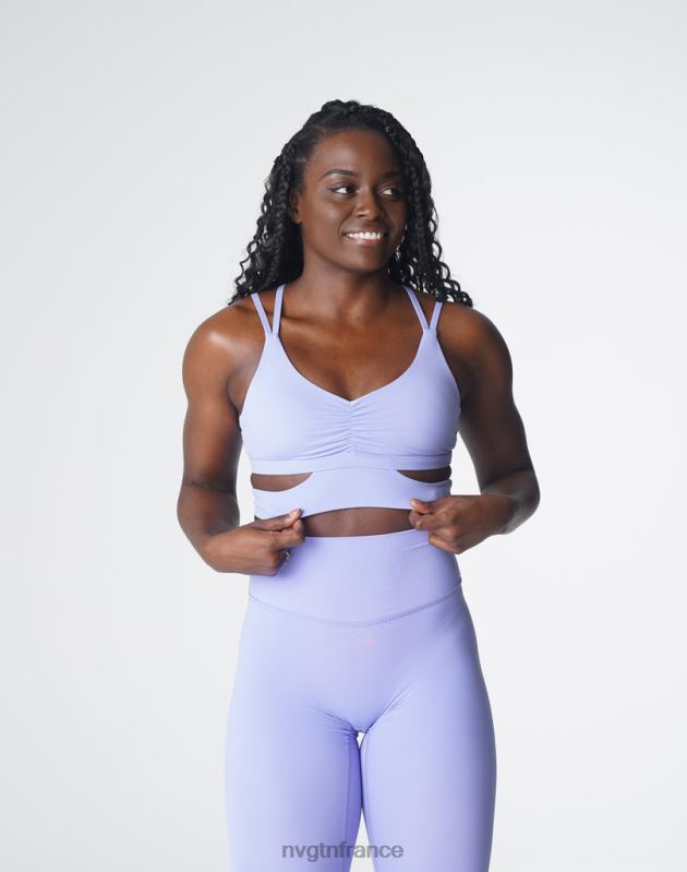 femmes XJRR2118 pervenche aptitude NVGTN soutien-gorge tournant