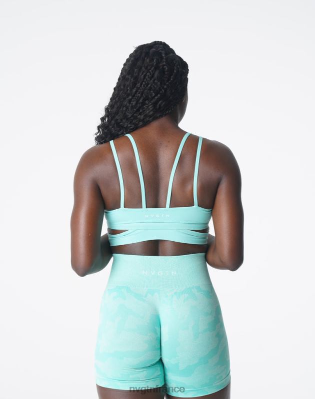 femmes XJRR2119 menthe aptitude NVGTN soutien-gorge tournant