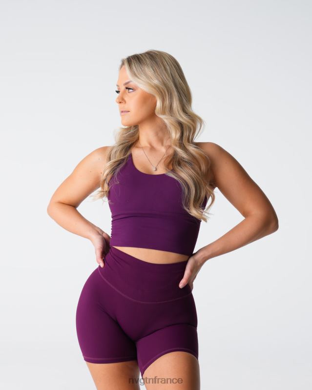femmes XJRR2121 prune aptitude NVGTN haut de soutien-gorge Matrix