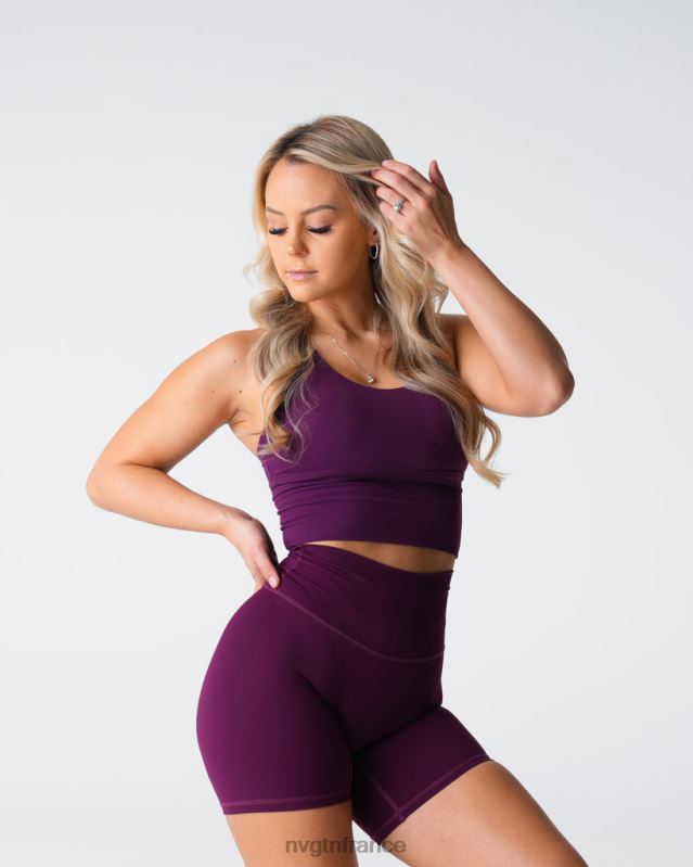 femmes XJRR2121 prune aptitude NVGTN haut de soutien-gorge Matrix