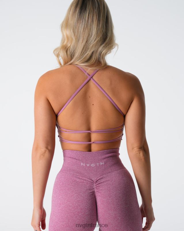 femmes XJRR2123 rose pastel aptitude NVGTN soutien-gorge sans couture invincible