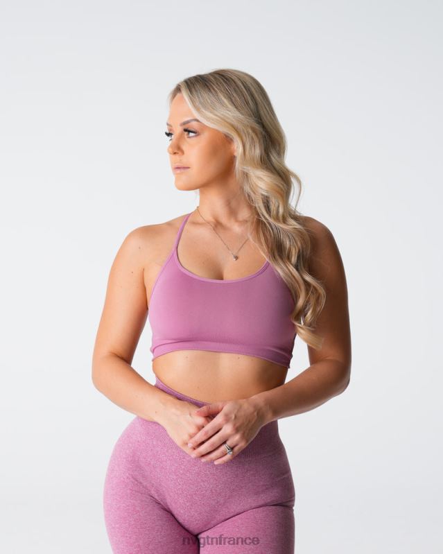 femmes XJRR2123 rose pastel aptitude NVGTN soutien-gorge sans couture invincible