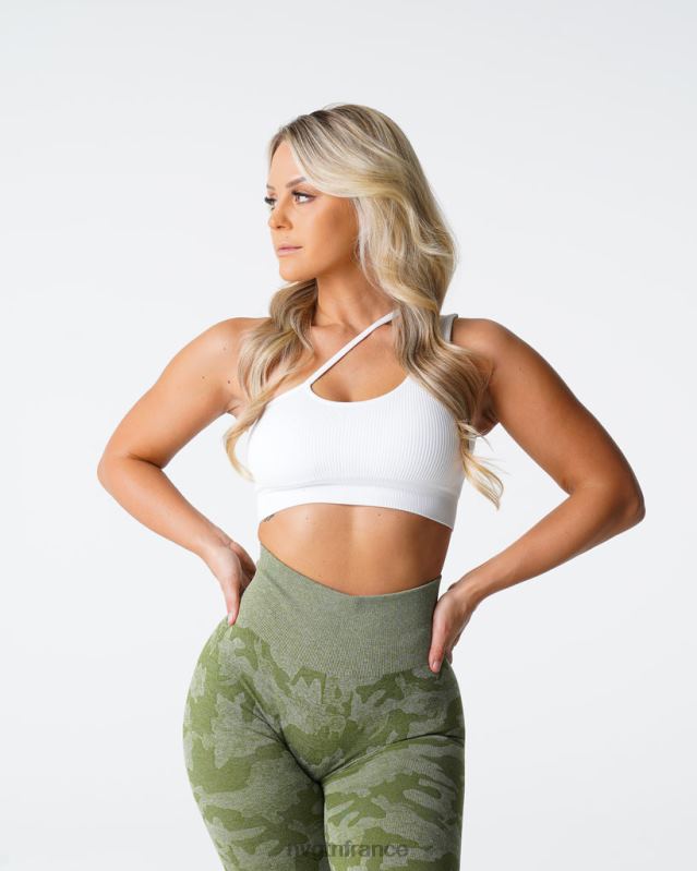 femmes XJRR2125 blanc aptitude NVGTN rationaliser le soutien-gorge sans couture