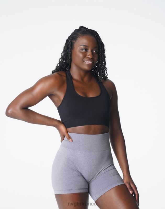 femmes XJRR2128 noir aptitude NVGTN soutien-gorge sans couture